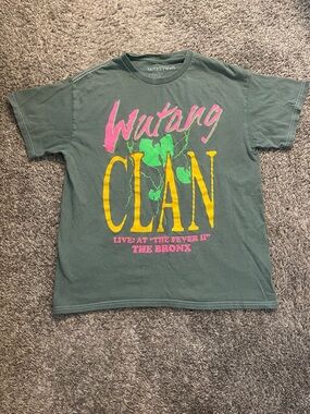 Short Sleeve Wutang Clan Graphic Tee